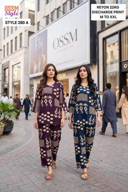 Ossm style 280 A coord set wholesale dresses